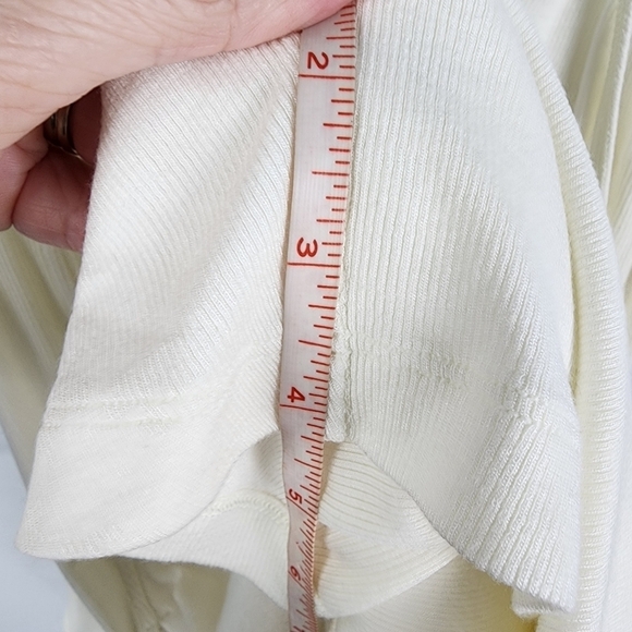 NWT Lululemon Ivory Modal Wrap Romper SIZE 0 - Picture 8 of 8